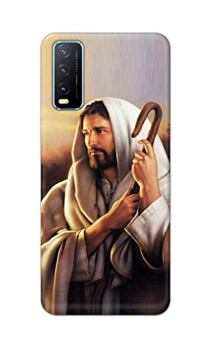 Image of PRINTFIDAA Catholic Image of Jesus Christ from Slovakia Hard Back Cover for Vivo Y20 / Vivo Y20i / Y20s / Y20G / Vivo Y12s / Y20S (G) Back Cover -(P6) KAT1003
