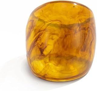 Women's Chunky Square Resin Statement Ring - Multiple Colors Acrylic Fashion Jewelry for Daily/Party Wear