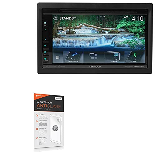BoxWave Screen Protector Compatible with Kenwood DDX6706S - ClearTouch Anti-Glare (2-Pack), Anti-Fingerprint Matte Film Skin for Kenwood DDX6706S