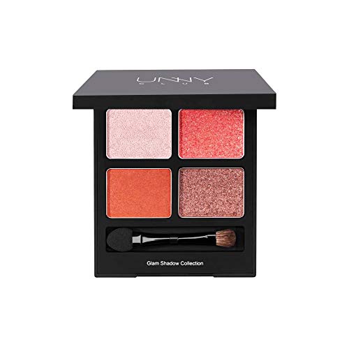 UNNY CLUB Glam Shadow Collection Daily to Accent Make Up 3 Oz / 8g, 4 Color Palette For Easy Simple to Create
