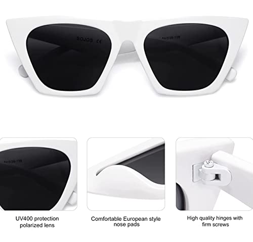 Image of ARICKS Vintage Square Cat Eye Sunglasses Women Retro Trendy Sunglasses