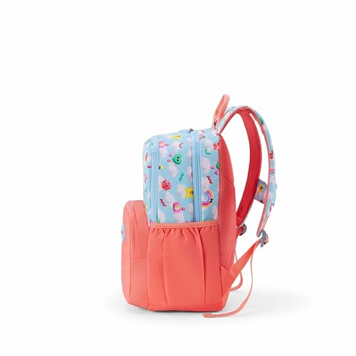 Image of American Tourister Lush | 26 Ltrs | 2 Compartments | Bottle Pocket | Ergonomic Padded Back Panel & Shoulder Straps | Kids Backpack | 1 Year International Warranty | Rainbow Blue