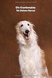  Die Krankenakte für Deinen Barsoi: Dokumentiere mit einer sinnvollen Vorlage schnell und einfach die Krankheiten / Verletzungen Deines Hundes