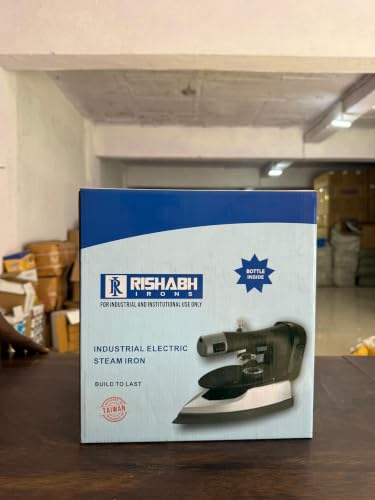 Image of RS-ES-300L RISHABH IRONS Industrial Steam Iron with Water Tank (1600 W) (220V)