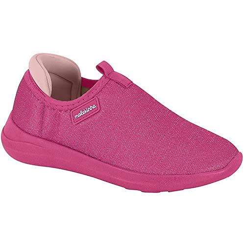 Tênis Molekinha Infantil Meninas, Rosa, 34