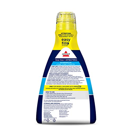BISSELL Deep Clean + Antibacterial Formula, 40 oz. (1568), Model Number: 1568A