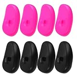 [OFFIGAM] 8個 防水イヤーカバー 耳プロテクター ヘアカラー用染髪耳カバー 男女兼用 サロン 家用洗える再利用可能