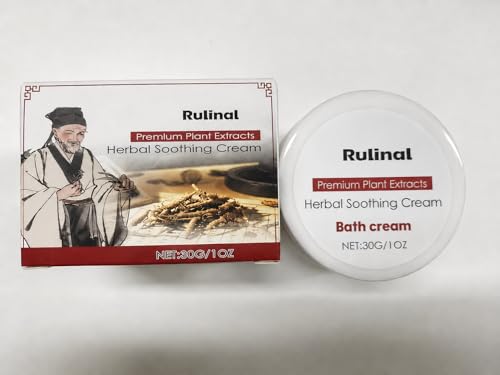 Rulinal Herbal Soothing Cream Chinese Balm for Men Women Bath Cream