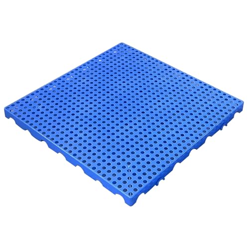 Paleta z tworzywa sztucznego 5 cm, wodoodporna podkładka do przechowywania, oddychające siatki HDPE, stojaki na artykuły, lekkie palety podłogowe, do garażu supermarketu piwnicy