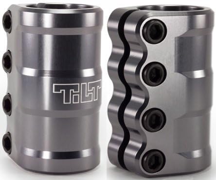 Tilt SCS Clamp THE ARK LT Standard Bars Compression System For Scooters Gray Grey