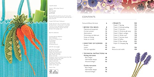 100 Flowers to Knit & Crochet: A collection of beautiful blooms for embellishing clothes, accessories, cushionsand throws - Image 2