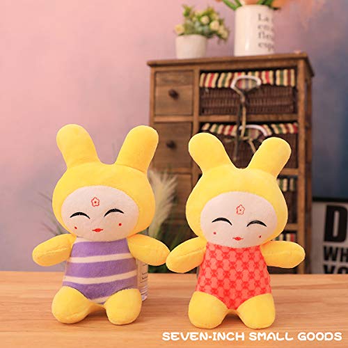 Image of KEKEMI Non-Toxic Hugable Cute Stuff Teddy Bear Soft Toys for Kids /Gift, Size 7 Inches (Pack of 2)