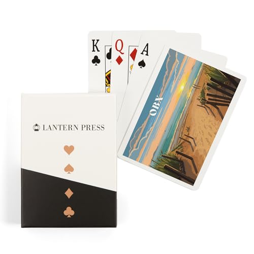 Lantern Press Outer Banks Naipes Poker 52 Cartas
