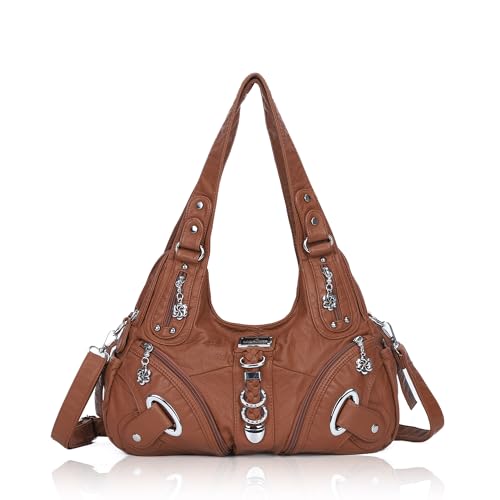 Image of Angelkiss Hobo Purses and handbags for Women Satchel Handbag Women Purses Large Daily Shoulder Bags