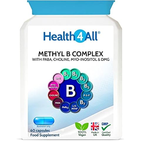 Methyl B Complex Capsules for Energy and Stress Cover