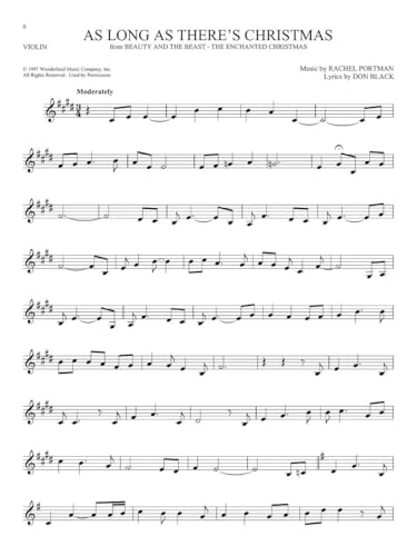 101 Christmas Songs for Violin | Holiday Sheet Music Songbook for Violin Players | Easy Violin Christmas Music for Beginners and Intermediate Students | Popular Carols and Festive Favorites - Image 6
