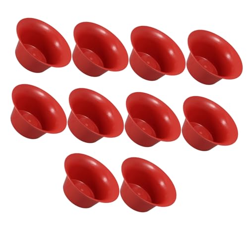 POPETPOP 10 Pièces Pot de Fleurs Funéraire Plastique pour Décoration de Tombe Support Floral Flexible pour Arrangements Commémoratifs et Cimetière pour et