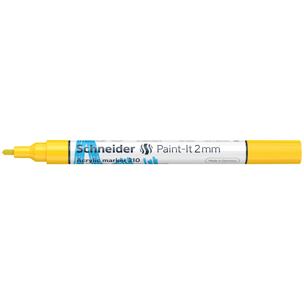 SCHNEIDER 310 AKRİLİK MARKER 2MM SARI- 120105