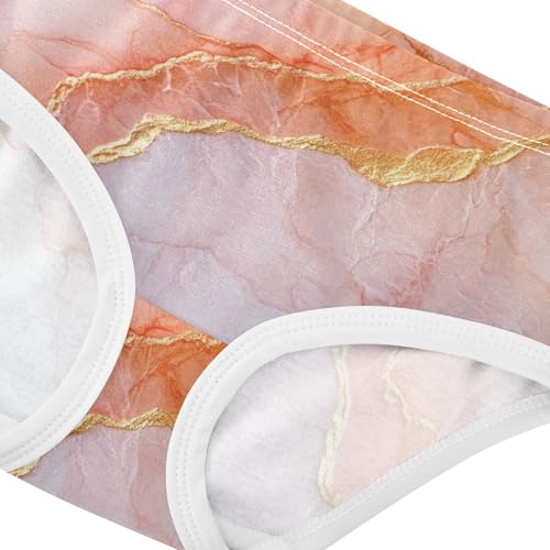 Cotton Panties Elastic Waistband Panties Breathable Toddler Underwear for Girls in Sizes 2T,3T, 4T, 5T, 6Y and 8Y4