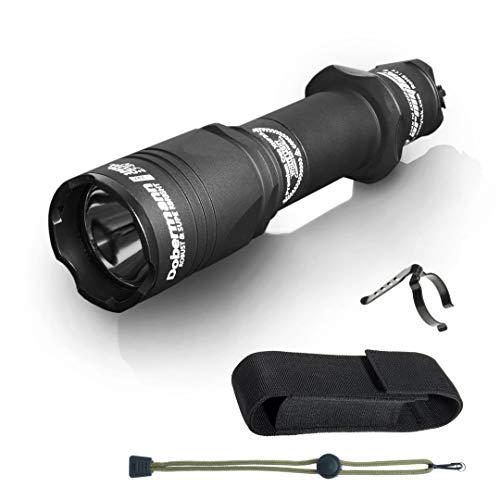 Armytek Dobermann Pro / XHP35 HI Warm / 1570lm / 5°:40° / 1x18650 or 2xCR123AR