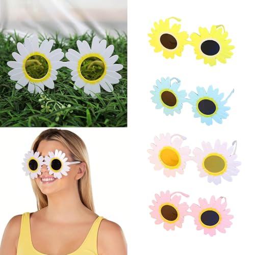 Daisy Sunglasses, Sunflower Glasses Sunflower Sunglasses for Funny Partie4
