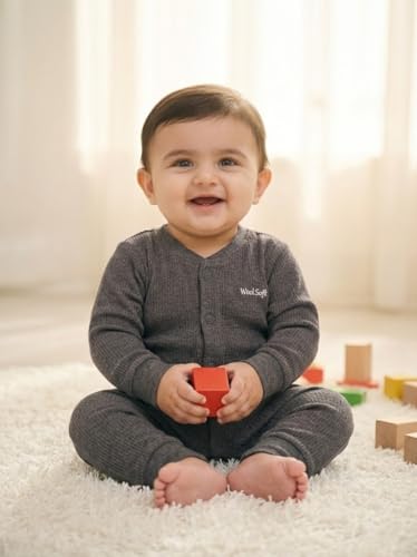 Image of Top and Pyjama Set Thermal for Unisex Baby