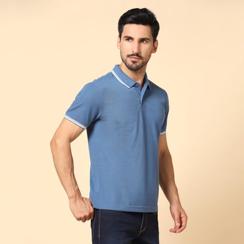 Image of INKKR Men's Solid Regular Fit T-Shirt