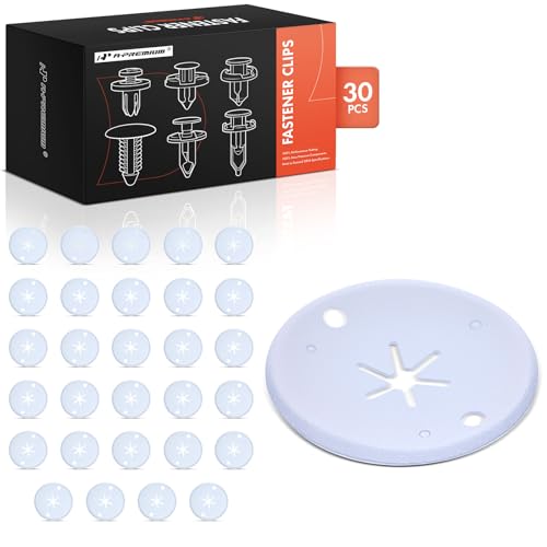 Image of A-Premium 30PCS Radiator Support & Splash Shield Retainer Clips | Compatible with Volkswagen Jetta Passat Golf GTI Ford Focus Transit C-Max Audi A4 Q5 Q7, Metal, Replace# N90335006, N90335004