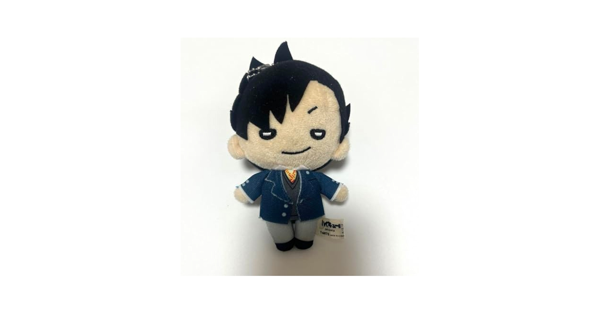 ハイキュー!! ジャンプフェスタ　JF 限定 にとたん ぬいぐるみ　黒尾鉄朗 今黒尾鉄朗＆孤爪研磨(私服) にとたん ボールチェーン付