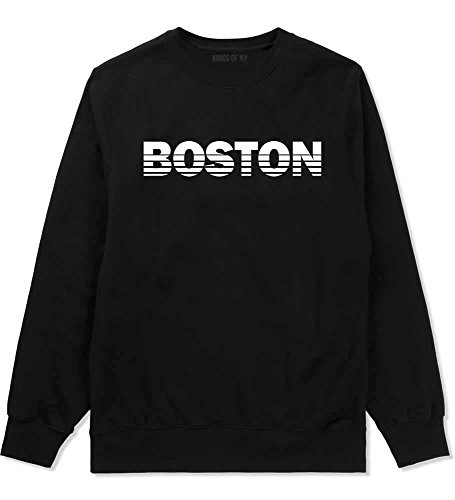 Kings Of NY Boston Massachusetts State City Crewneck Sweatshirt