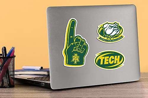 Image of Arkansas Tech University 8ct Vinyl Large Deluxe Stickers Variety Pack - Laptop, Water Bottle, Scrapbooking, Tablet, Skateboard, Indoor /Outdoor - Set of 8
