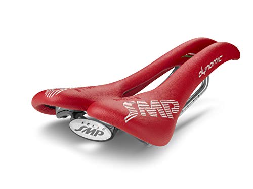 Smp Cicli Bonin Unisex Adult 4Bike Dynamic Saddles - Red, One Size