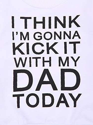 Meninos Meninas Algodão Moletons Manga comprida Cartas Estacionar Camisa superior Casual Roupas outo