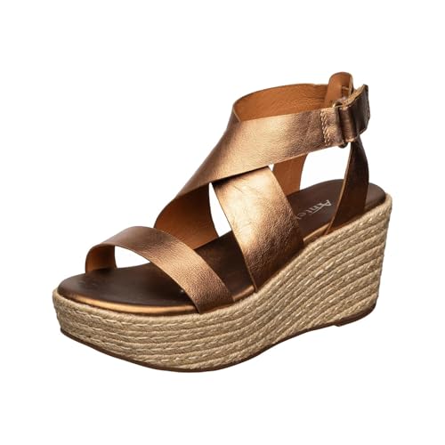 Antelope Women's Hadley Leather Platform Sandals - Main Image