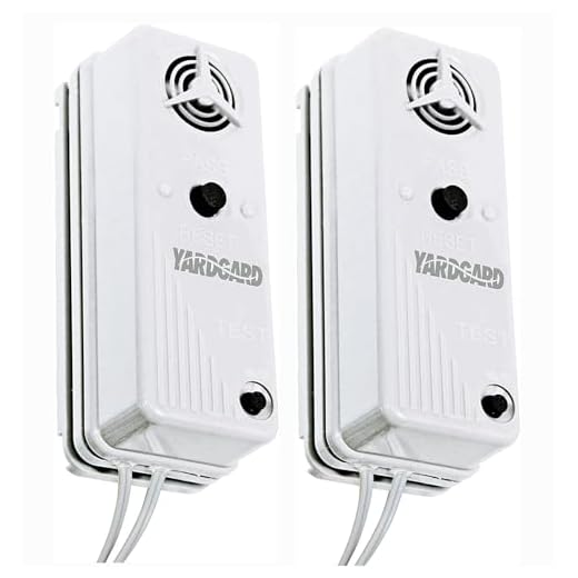 YardGard 2-Pack UL 2017 Compliant Wireless Pool Door Safety Alarm, Water-Resistant, ETL Certified, Easy Installation, Suitable for Pool Gates and Sliding Doors, 120dB Siren