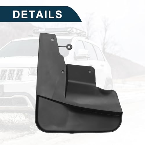Image of Mud Flap Splash Guard for Jeep Grand Cherokee 2011-2022 Durable | Front & Rear Side Mudflaps with Mount Accessor 1 Set