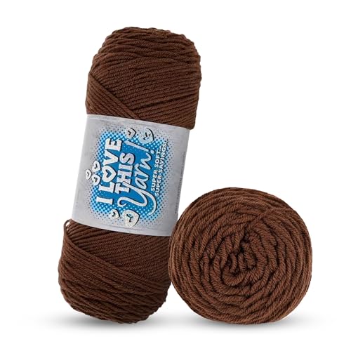 Image of Hobby Lobby Brown I Love This Yarn, 355 Yards