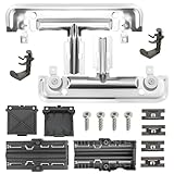 W10712394 Dishwasher Rack Adjuster Kit for Whirlpool & Kenmore Dishwashers by PartsBroz - Replaces Part Numbers W10712394, AP5956100, W10350376, PS10064063, W10238418, W10253546, W10712394VP