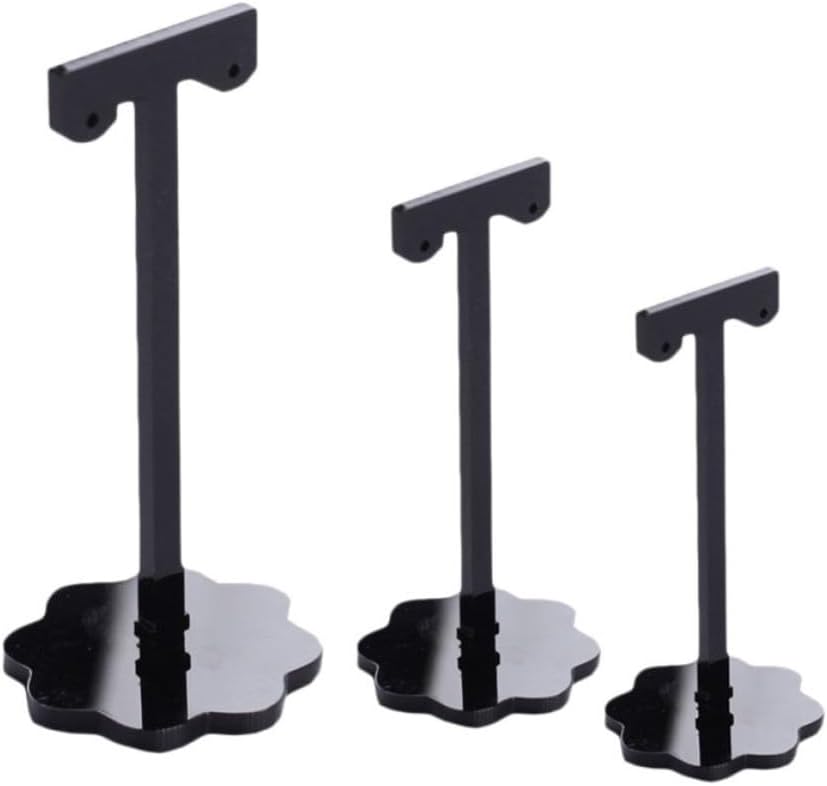 BESPORTBLE Acrylic Earrings Rack Display Stand 3pcs for Jewelry