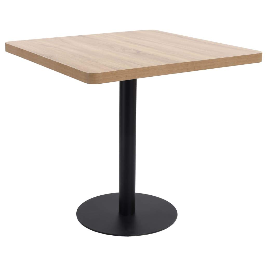 Table pour 2 personnes carrée 80x80 gain de place cuisine et bar