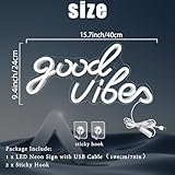 Zoom IMG-1 good vibes insegna al neon Zoom IMG-1 good vibes insegna al neon