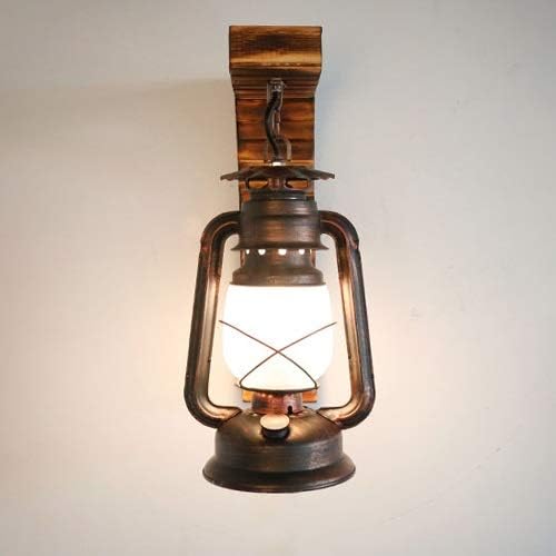 Miniatura 6 de Lámpara rústica de campo americano antiguo caballo lámpara de pared lámpara de hierro forjado lámpara de queroseno restaurante restaurante café