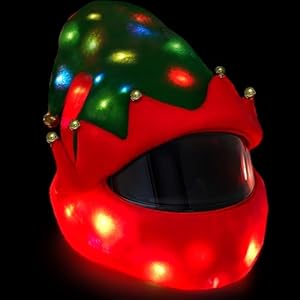 Funda extragrande para casco de motocicleta de Halloween, decoración de sombrero de calabaza iluminada, 18.78 x 15.75 pulgadas, funda de casco fantasma con luz para hombres y mujeres, regalo