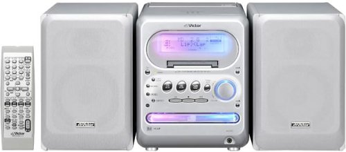 JVCケンウッド ビクター マイクロコンポーネントMDシステム プラチナシルバー UX-Q10-S