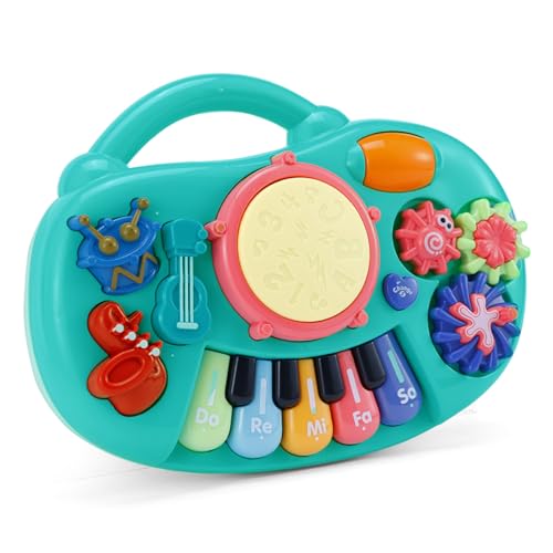 Teclado de juguete de piano para niños Piano para recién nacido 6 9 12 meses Piano musical para niños niños Instrumento Musical Juegos Educativos regalo de cumpleaños para 1-6 años