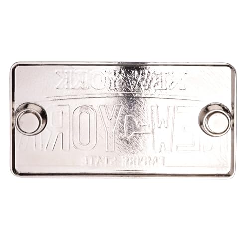 Imán decorativo placa Nueva York 3 x 1.5 pulgadas miniatura 2