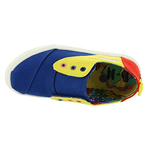 Toms Cordones Cupsole Tiny Boys' Infant-Toddler Slip On 8 M Us Toddler Yellow-Blue-Multi #TOP1
