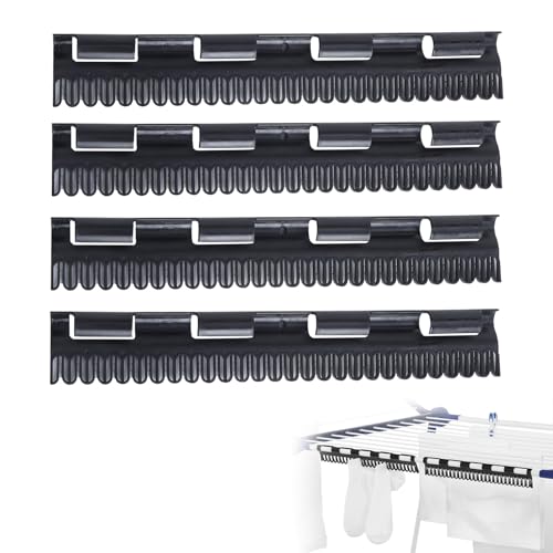 4-Teiliges Gestell Sockentrockner,Winddicht Sockenhalter...