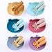 teensy peepsy Silicone Bowl Suction with Spoon and Fork for Babies 6 months+ Suction Bowls for Baby Utensils 6-12M+ BLW Baby Essentials Newborn Essentials Must Haves (Aquamarine)