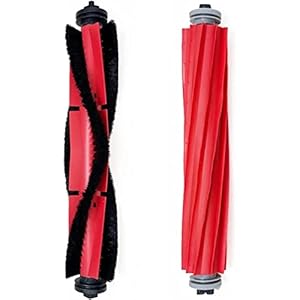 Roller Brush Compatible for-Roborock S7/S7 MaxV/Q5/Q7 Max Floor Cleaners Cleaning Main Brush Sweeper Cleaner Accessories Maintenance kit Vacuum Cleaner Spare Part Brush Set for Robot Vacuum Scrubber